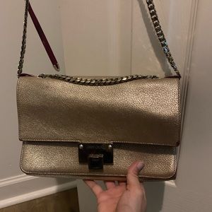 Jimmy Choo Gold Crossbody
